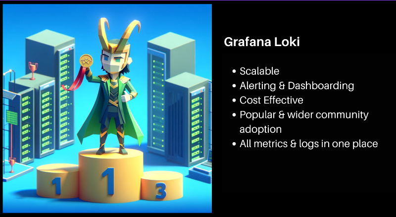 illustrative image for Loki architecture and its several benefits
