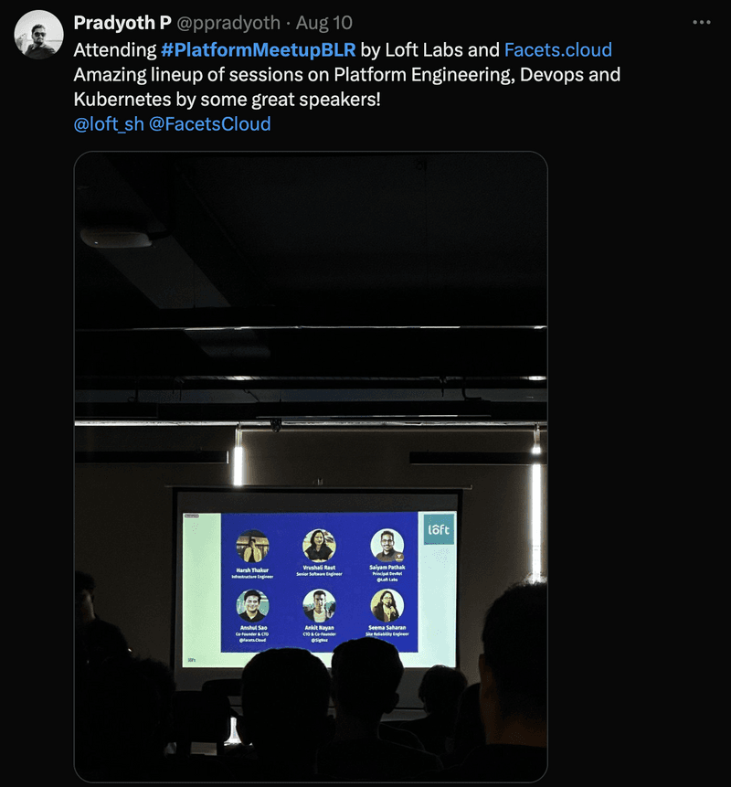 Platform Engineering meetup- Facets.cloud and Loft Labs