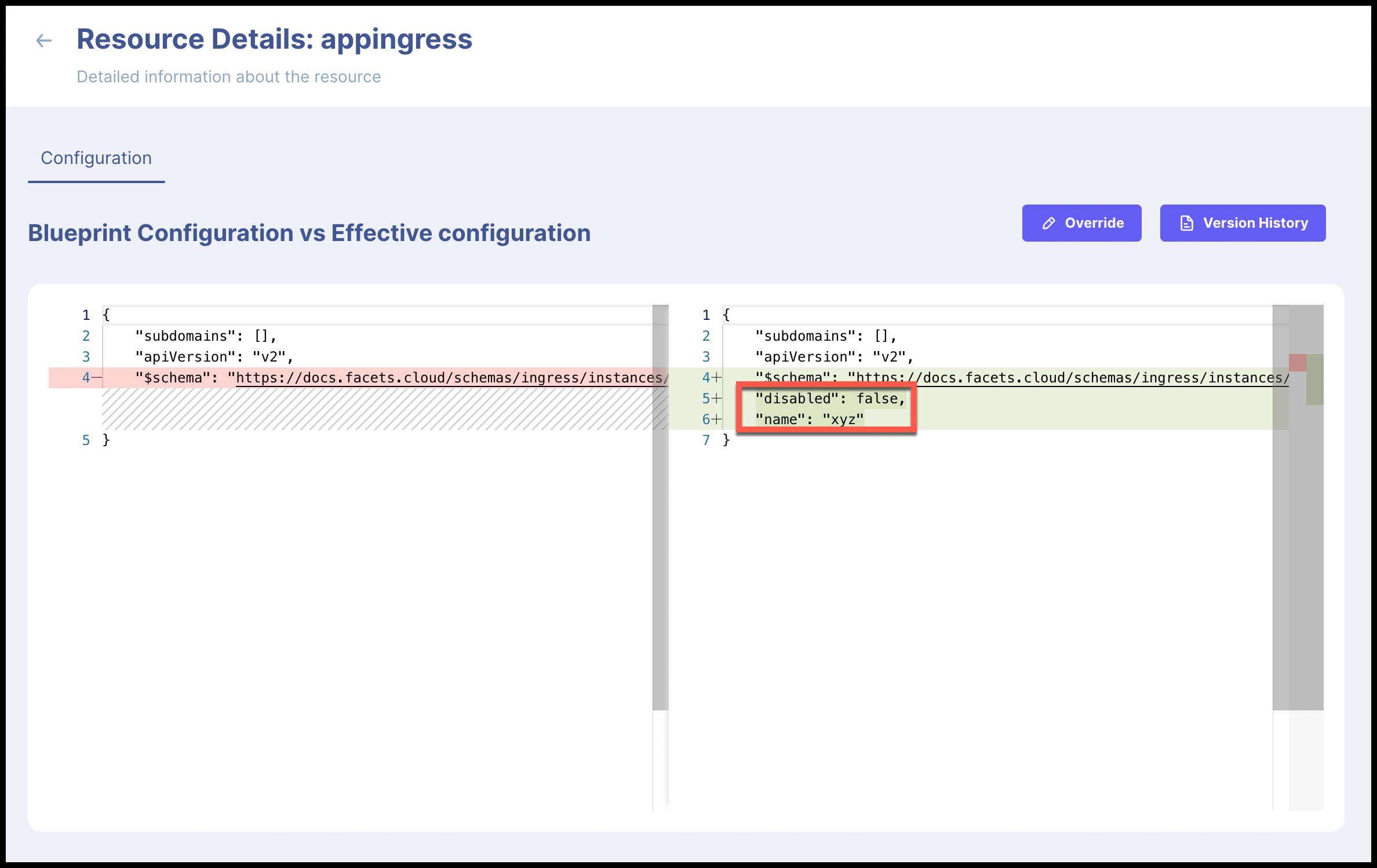 Resource Configuration page (Click on the image to expand)