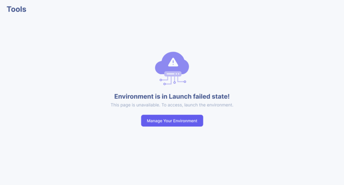 Explicit Error status (Click on the image to expand)